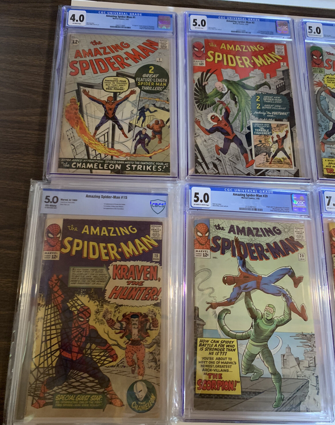 Amazing Spider-man 1 2 3 4 5 6 7 8 9 10 11 12-50 All Cgc 4.0 5.0 6.0 7.0 8.0 8.5 Amazing Spider-man 1 2 3 4 5 6 7 8 9 10 11 12-50 All Cgc 4.0 5.0 6.0 7.0 8.0 8.5