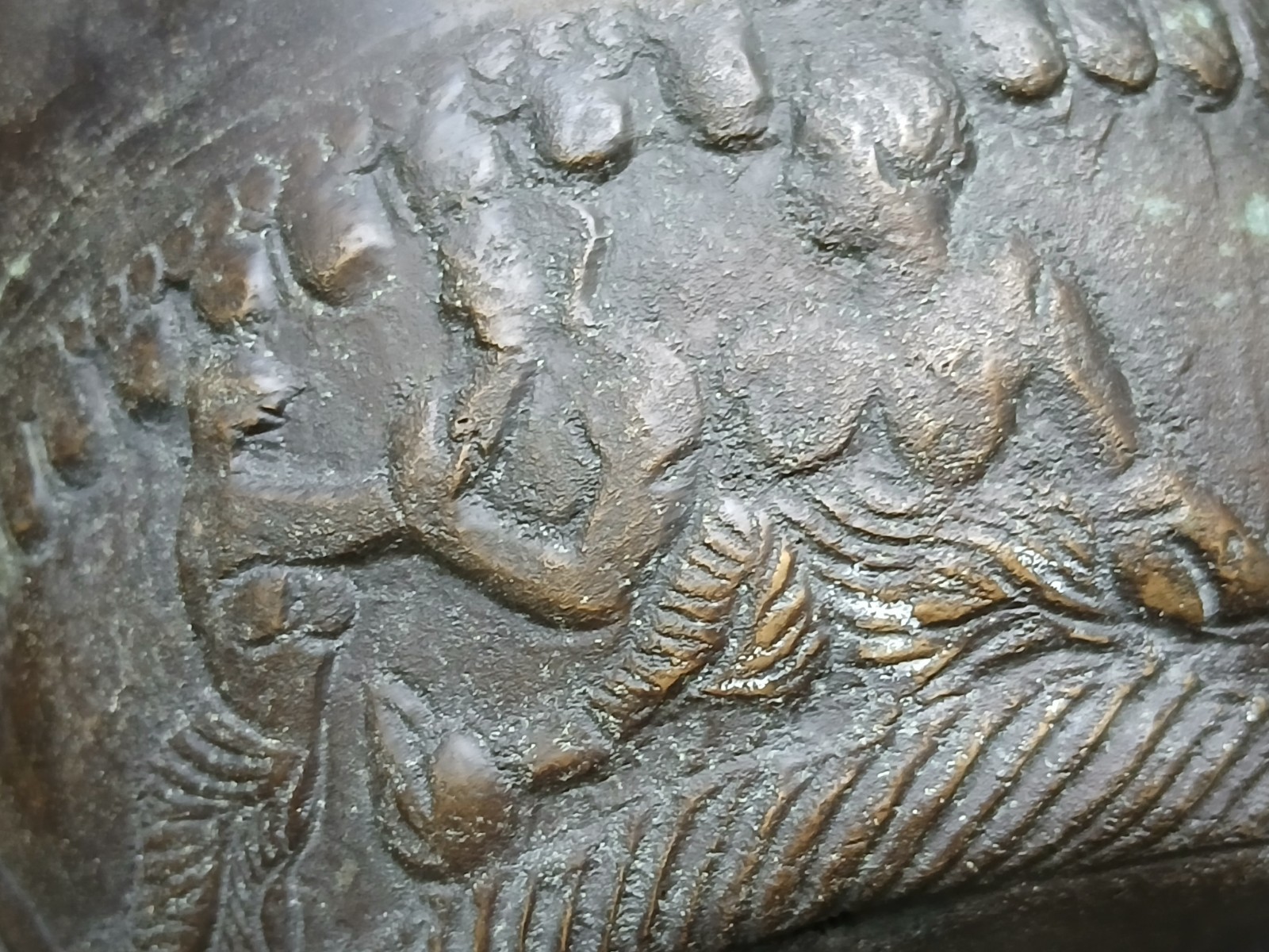 Ancient Greek ? Corinthian ? Bronze ? Footed Pedestal Bowl Chalice Goblet Kadehi