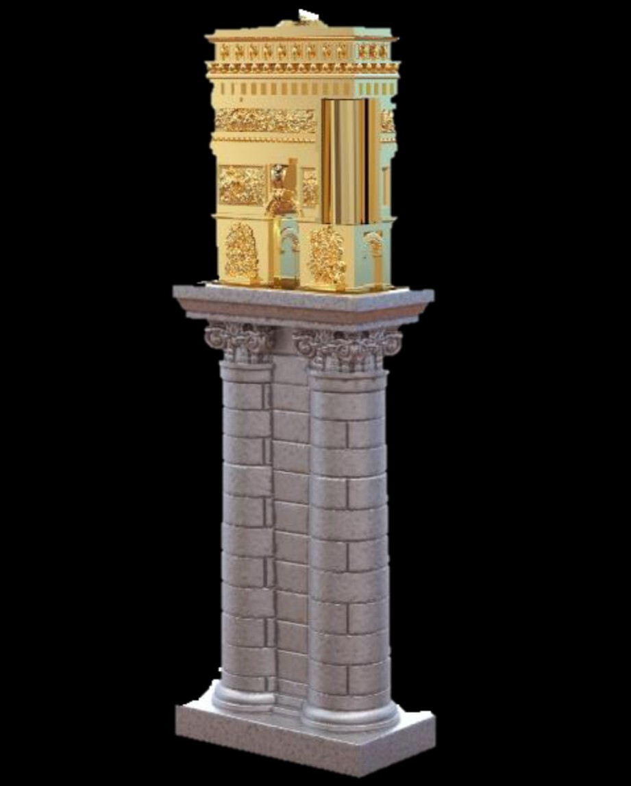 S.T.DUPONT PEGASUS - ALEXANDRE III BRIDGE EXCLUSIVE LINE 2 LIGHTER RE 016445 S.T.DUPONT PEGASUS - ALEXANDRE III BRIDGE EXCLUSIVE LINE 2 LIGHTER RE 016445