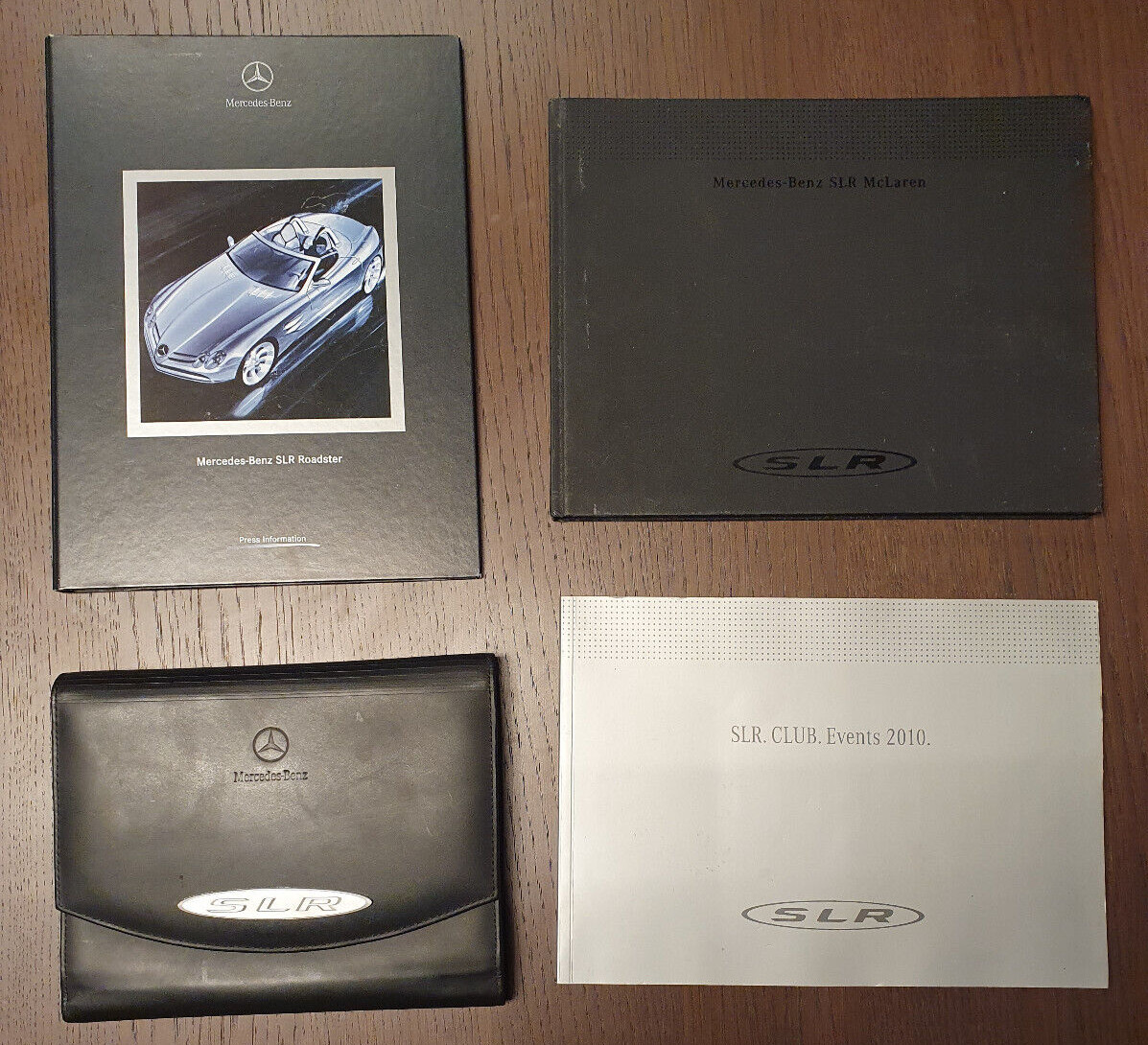 Rare OEM Mercedes SLR McLaren owners manual pouch press pack brochure C199 R199 Rare OEM Mercedes SLR McLaren owners manual pouch press pack brochure C199 R199