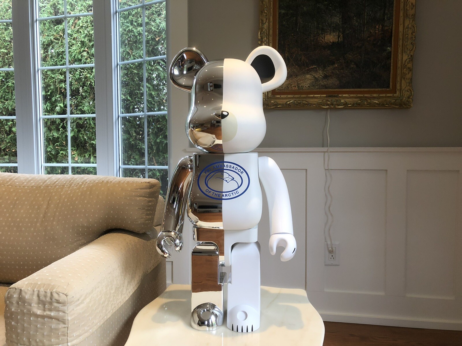 Medicom Toy Be@rbrick x Canada Goose 1000% Bearbrick Medicom Toy Be@rbrick x Canada Goose 1000% Bearbrick