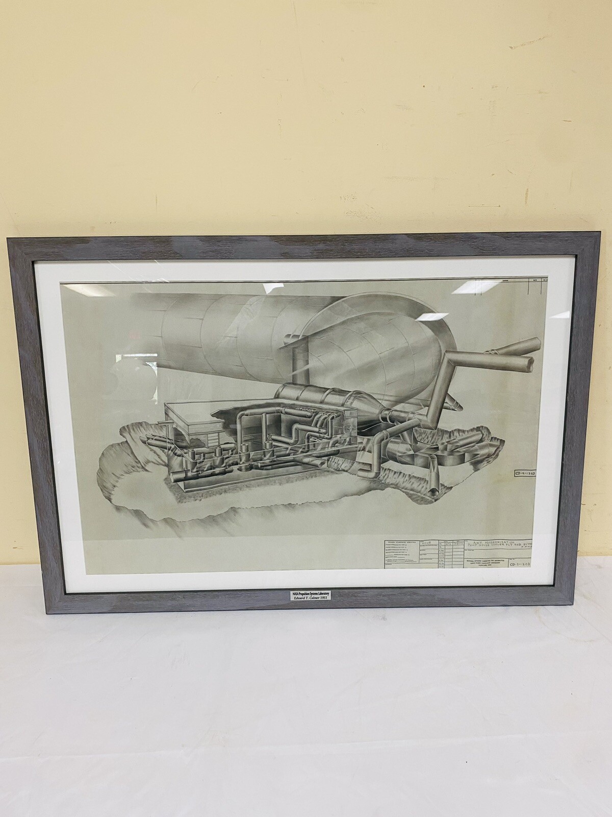 1950’s NASA ORIGINAL Hand Drawn Official Full Blueprint INCREDIBLE Space History 1950’s NASA ORIGINAL Hand Drawn Official Full Blueprint INCREDIBLE Space History