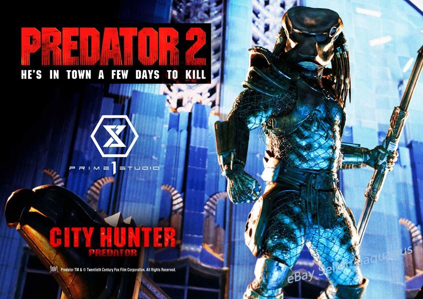 Prime 1 Studio Predator 2 City Hunter Predator 1/3 Scale MMPR-02UTS