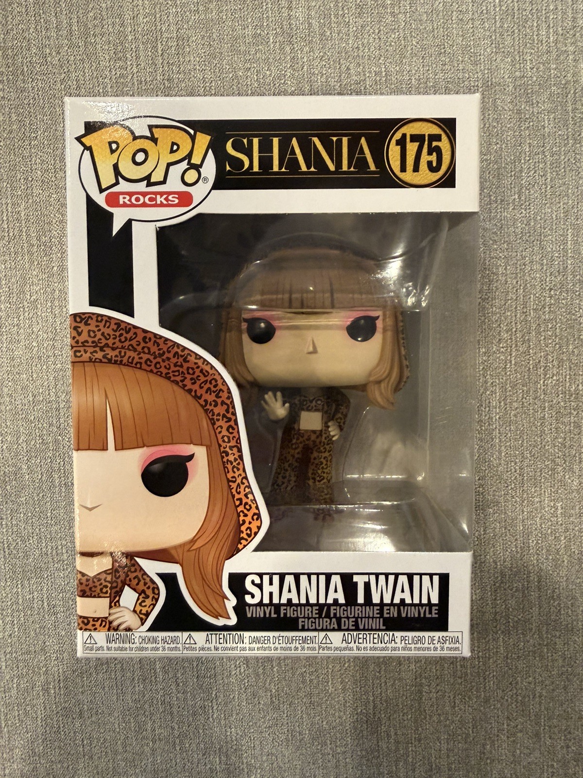 SHANIA TWAIN VINYL FUNKO POP ROCKS BOX NUMBER 175 SHANIA TWAIN VINYL FUNKO POP ROCKS BOX NUMBER 175