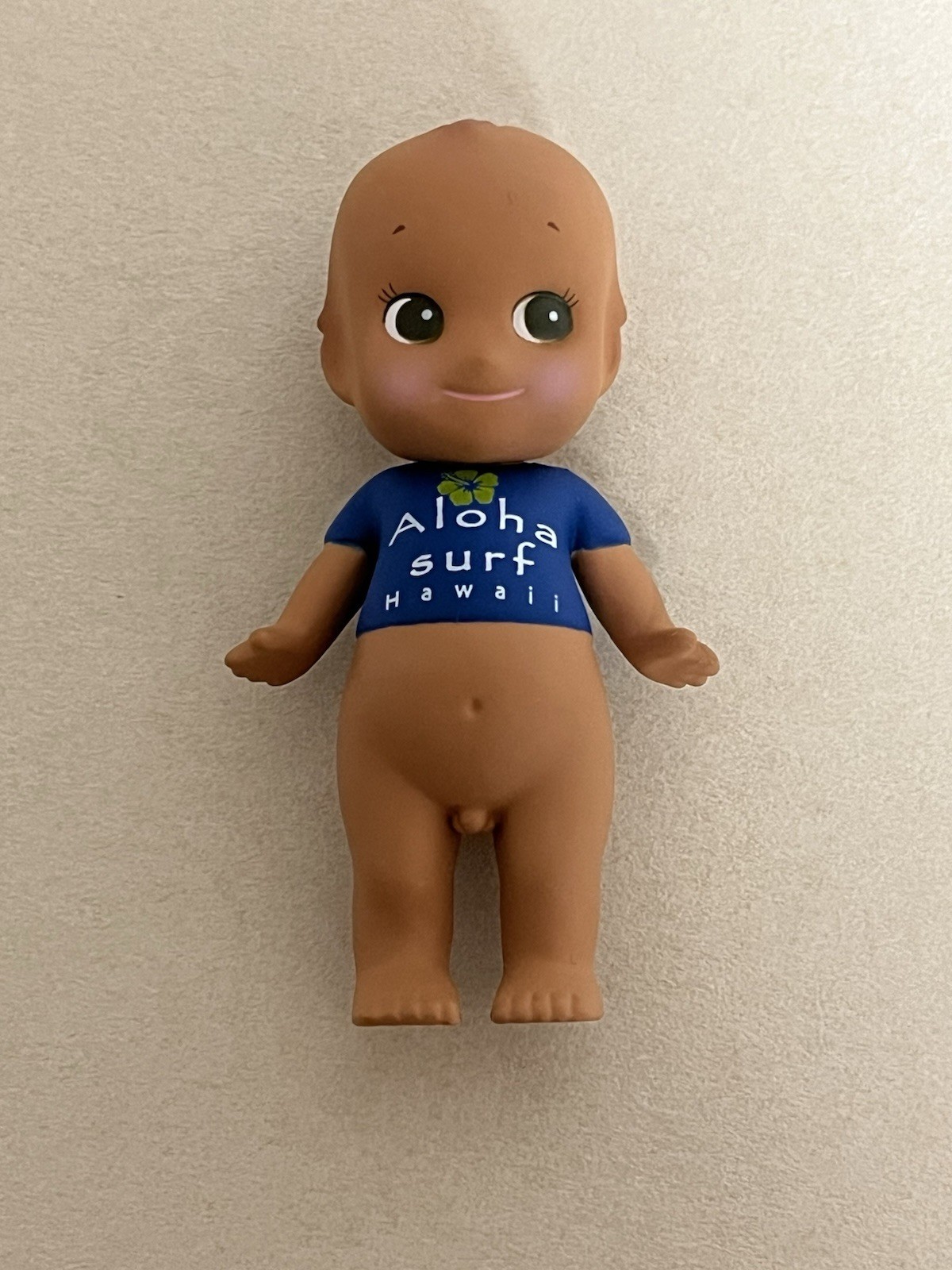 Vintage Sonny Angel Aloha Surf Hawaii Tanned Blue Shirt Rare Figure