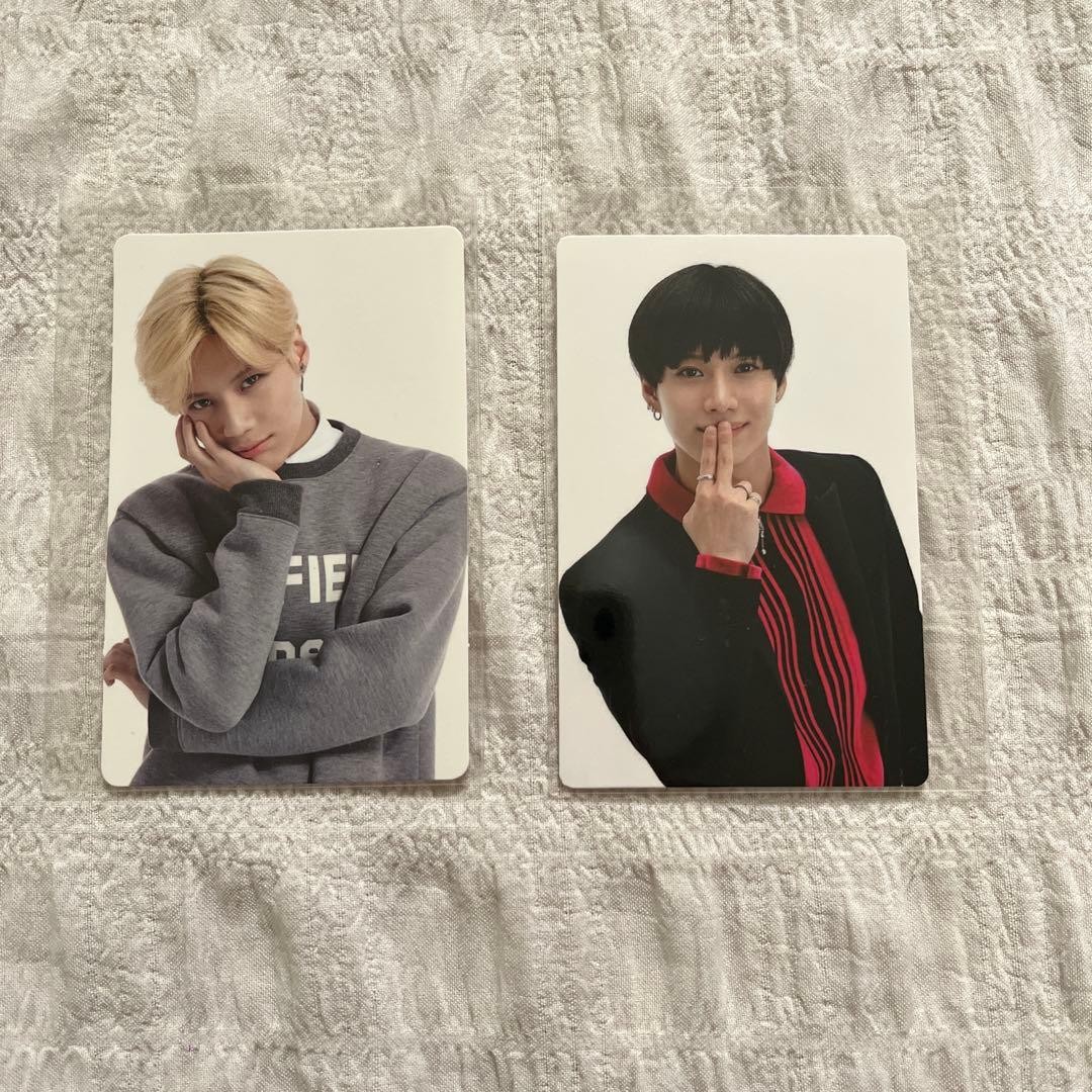 SHINee Taemin Wet Wipes Photocard Set SUM × CLEVOS Vol.1  Vol.2