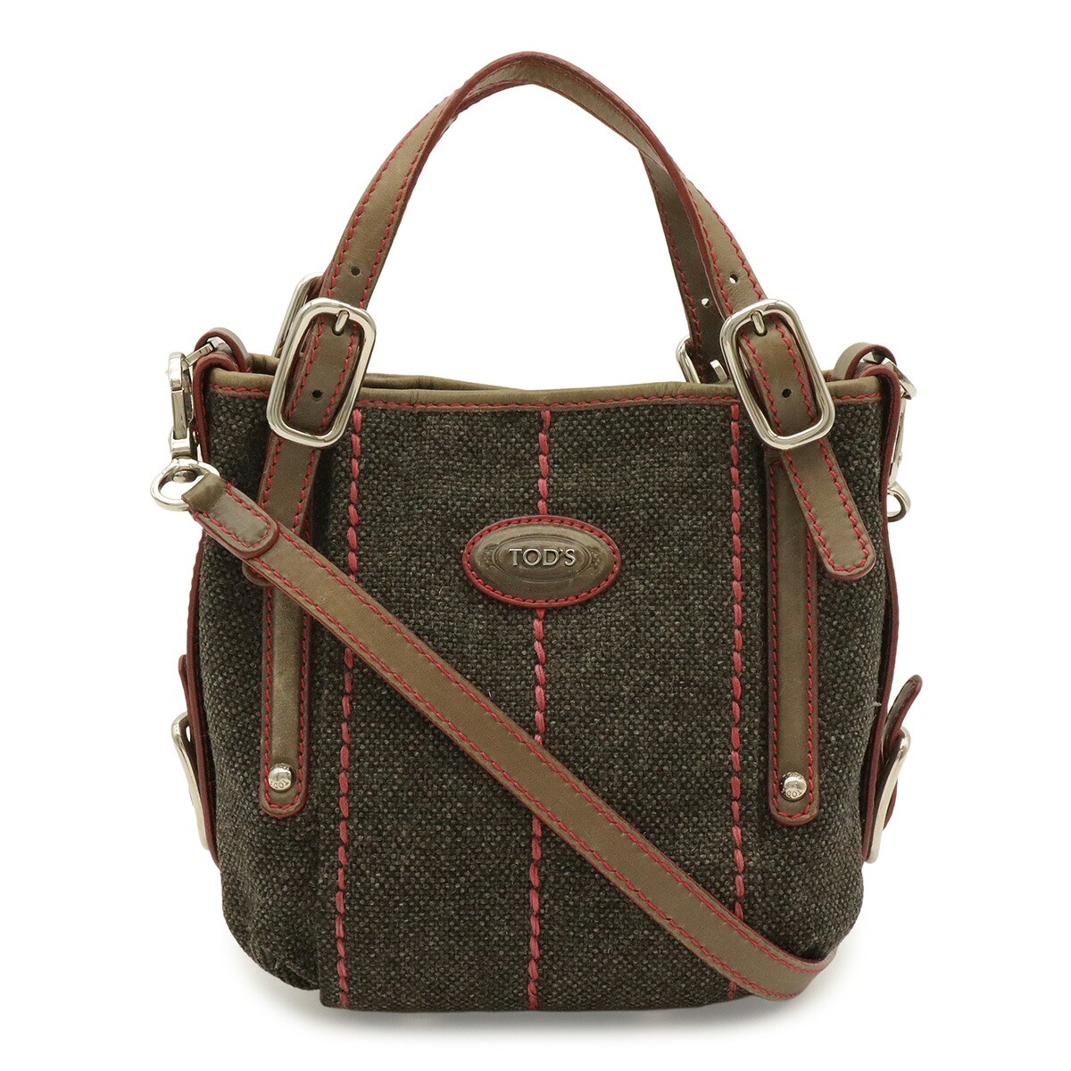 Tod's G line G bag fabric leather 2way tote bag - DUTY FREE to US and AUS Tod's G line G bag fabric leather 2way tote bag - DUTY FREE to US and AUS