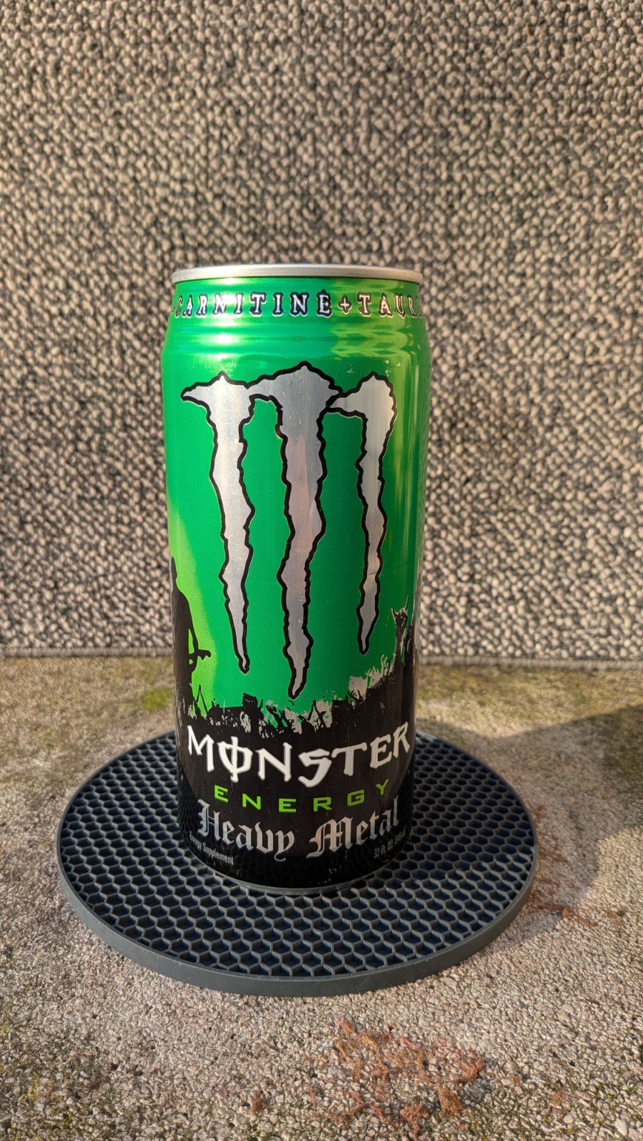 Monster Energy Heavy Metal - 946ml Year 2007 Full Can Perfect Condition