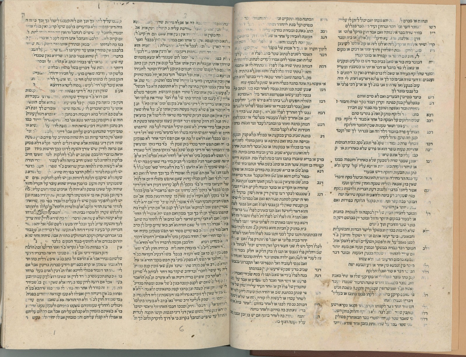 Judaica Antique Hebrew Jewish Tur Rare INCUNABULA Soncino, 1490, 92 pages