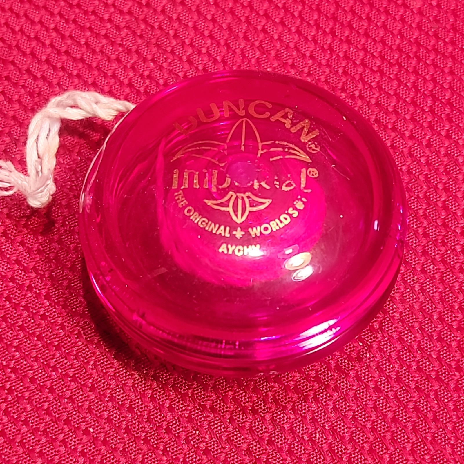 DUNCAN IMPERIAL YO-YO purple pink Tooth Repair Miracle reboot seed VTG DUNCAN IMPERIAL YO-YO purple pink Tooth Repair Miracle reboot seed VTG