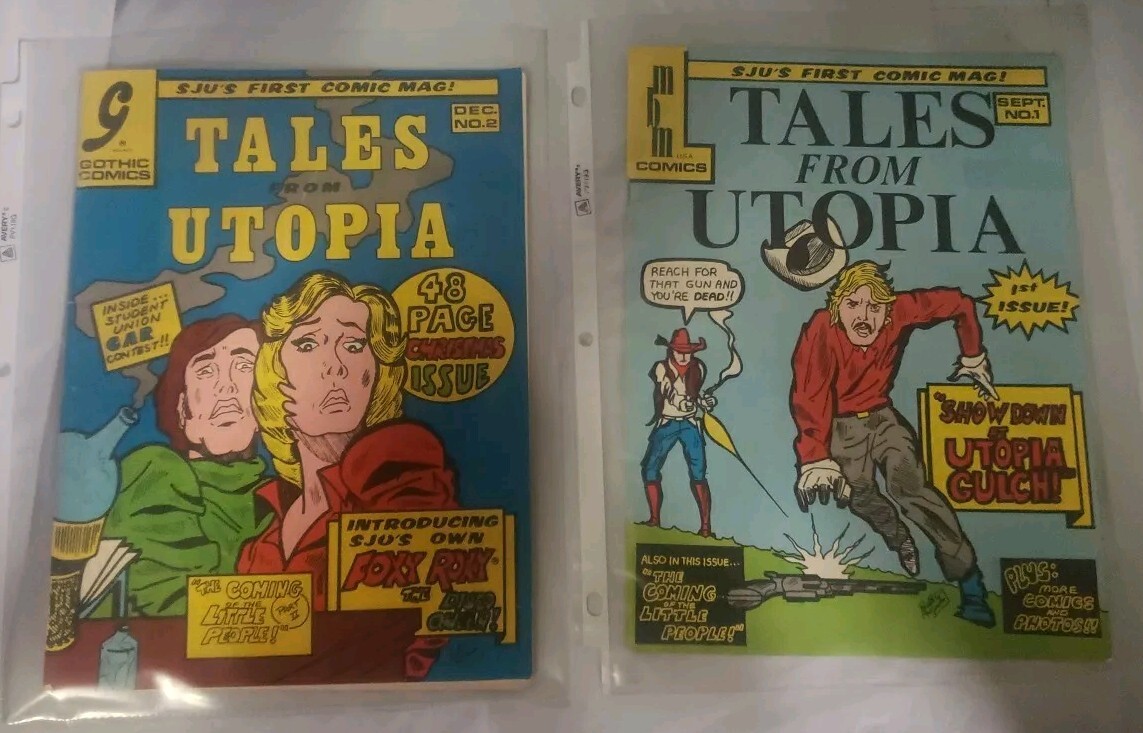 Tales From Utopia (2) Comic Books Mbm Gothic Sept No. 1 & Dec No.2 ---RARE--- Tales From Utopia (2) Comic Books Mbm Gothic Sept No. 1 & Dec No.2 ---RARE---