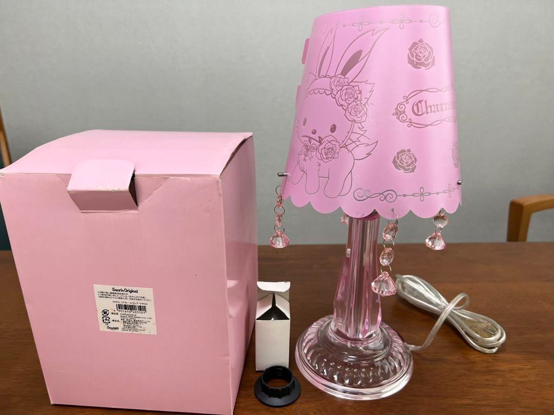 Sanrio Charmmy Kitty Room Light Lamp Rabbit Ear Kishima Limited Vintage unused Sanrio Charmmy Kitty Room Light Lamp Rabbit Ear Kishima Limited Vintage unused