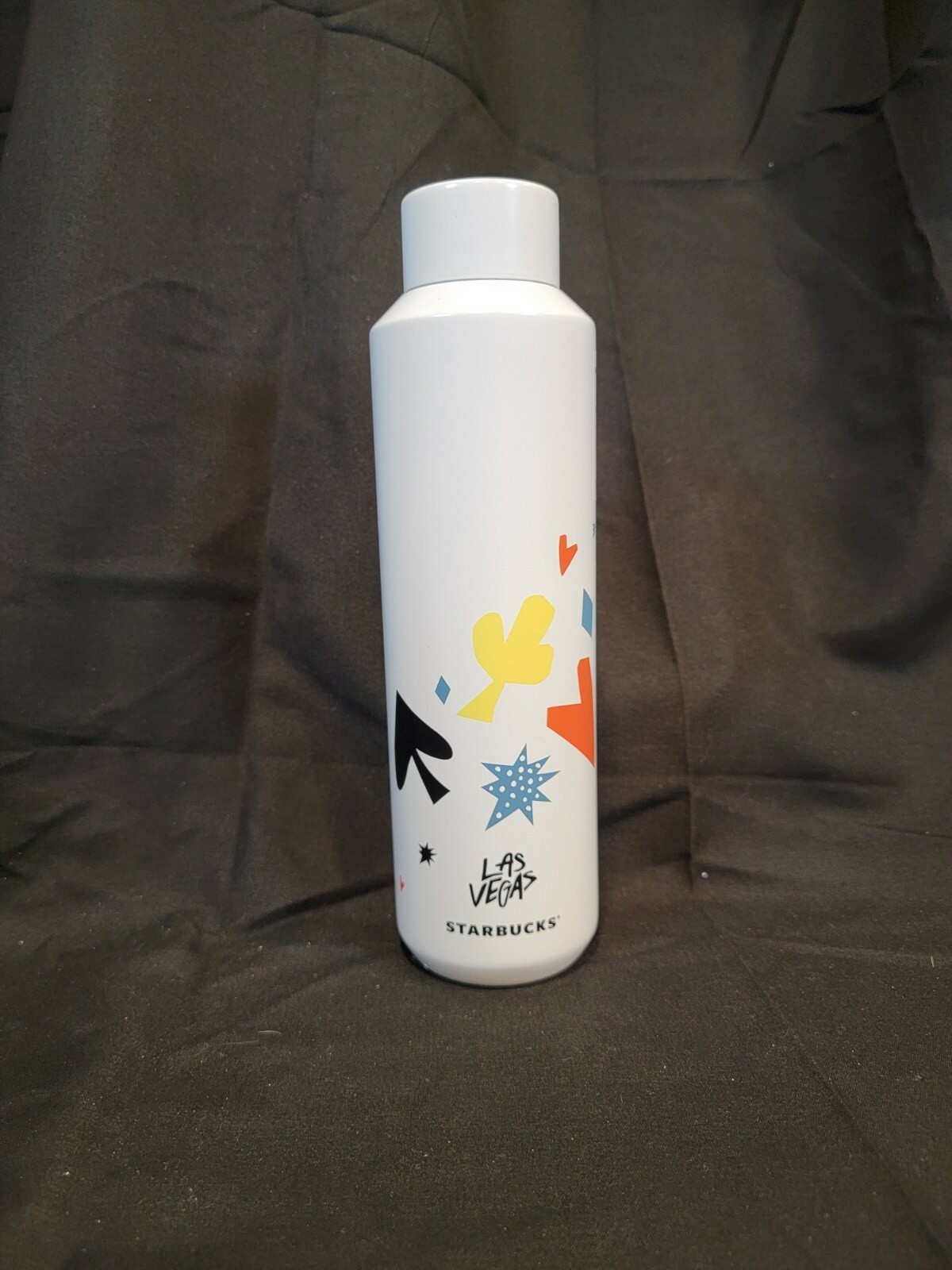 BNWT Starbucks Insulated Stainless Steel White LAS VEGAS 20 oz. Ultra Rare HTF