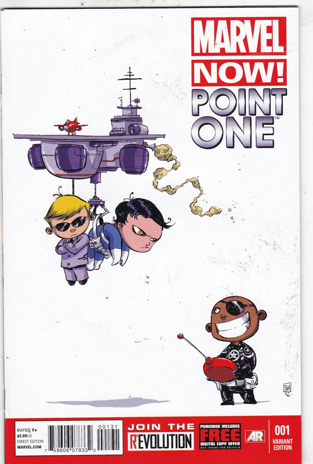 Marvel Now: Point One #1 Variant Skottie Young Cover Marvel Comics 2012 VF/NM