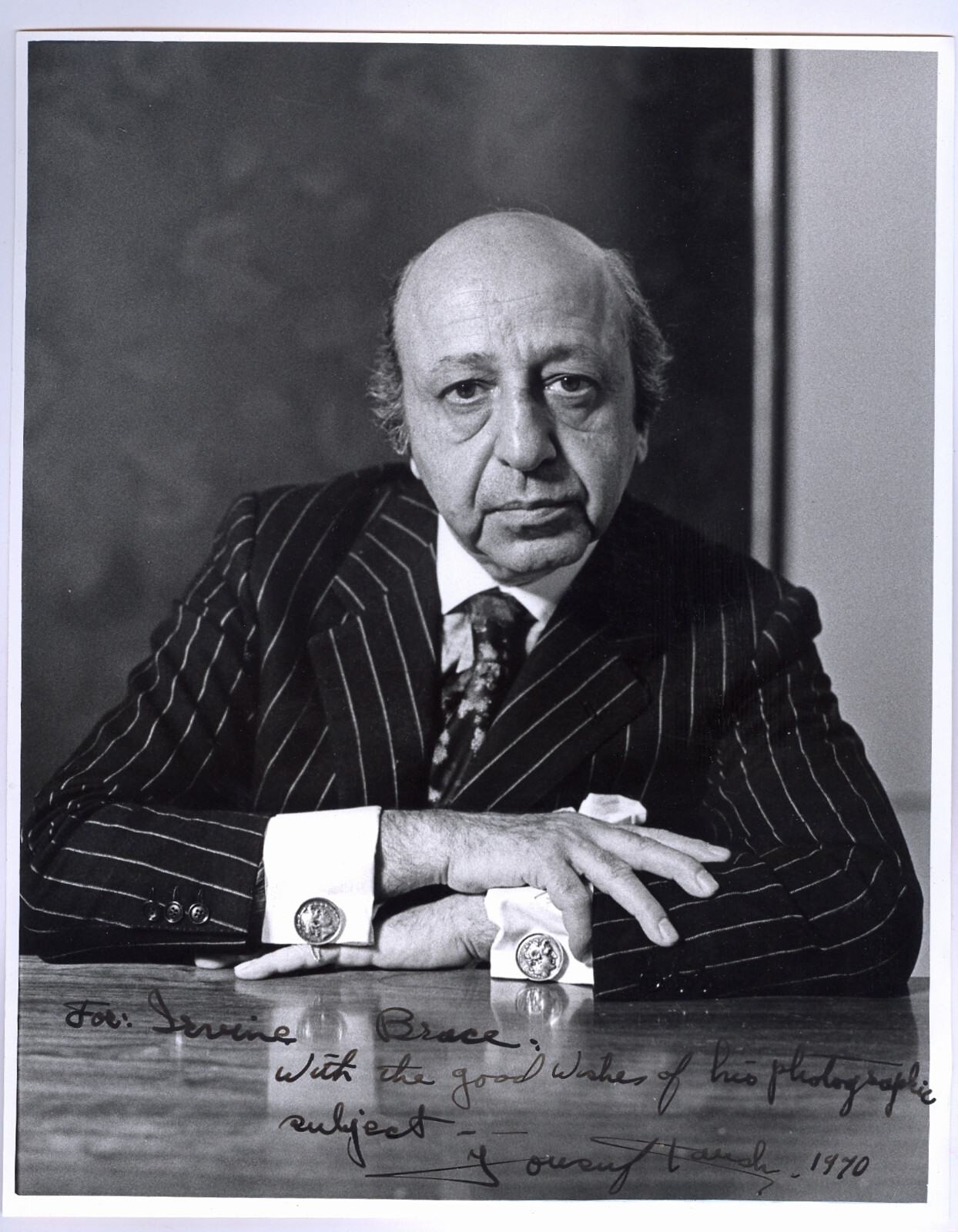 original Joseph Karsch portrait; taken by my father with Karsh's guidance original Joseph Karsch portrait; taken by my father with Karsh's guidance