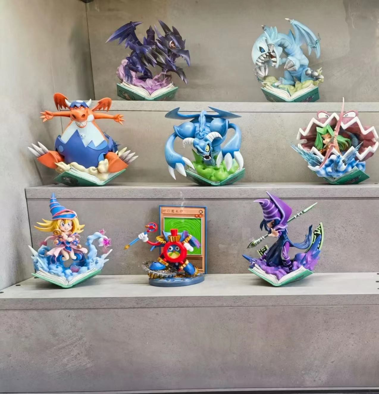 8Pcs WASP Studios Duel Yu-Gi-Oh Toon Toon Summoned Skull Resin Model In Stock 8Pcs WASP Studios Duel Yu-Gi-Oh Toon Toon Summoned Skull Resin Model In Stock