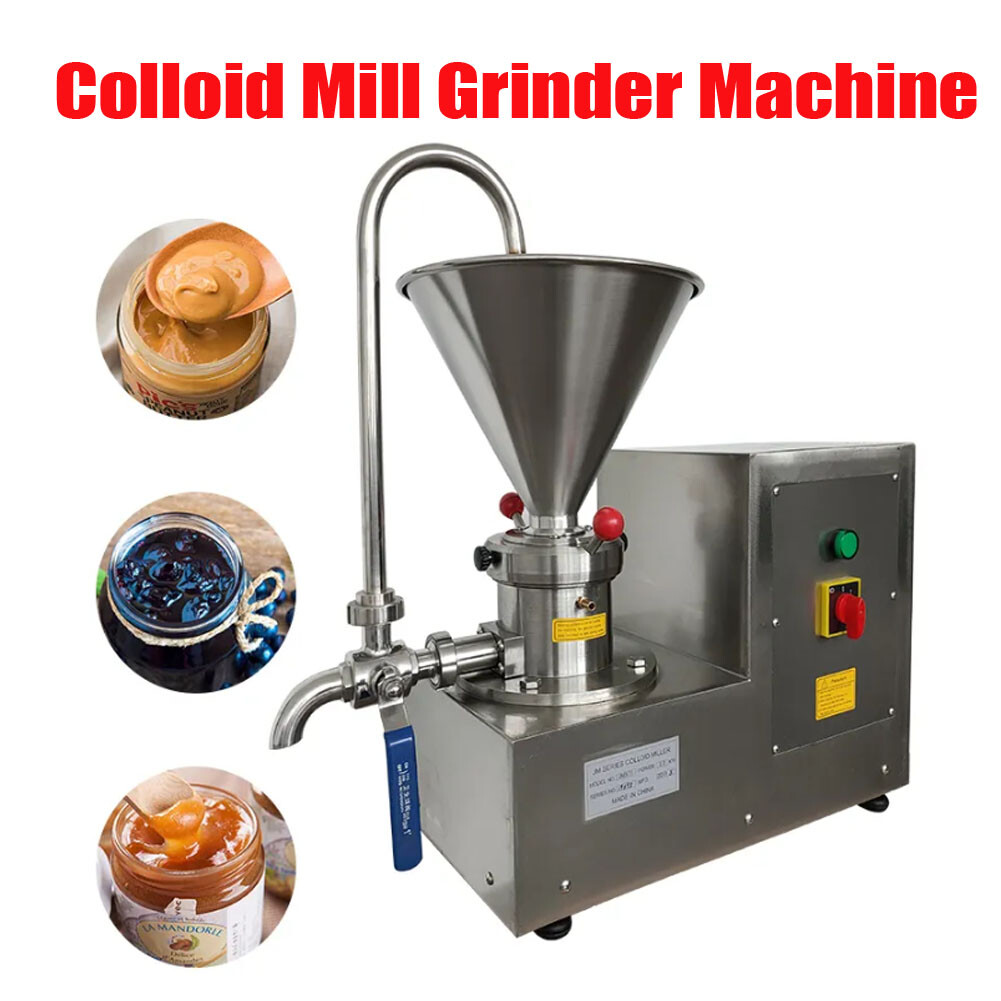 Small Electric pistacho sauce peanut butter colloid mill grinder mill machinery Small Electric pistacho sauce peanut butter colloid mill grinder mill machinery