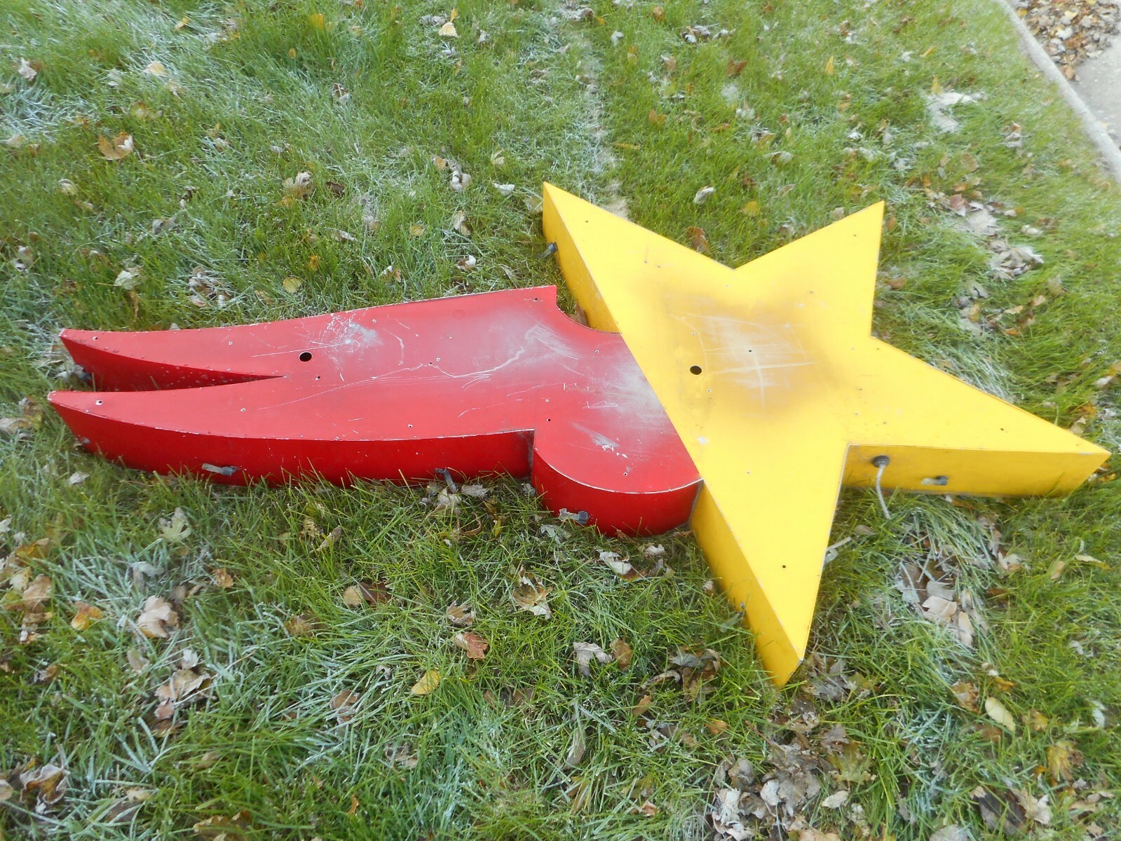 Vintage SHOOTING STAR Neon Advertising Store Display SPACE SIGN Vintage SHOOTING STAR Neon Advertising Store Display SPACE SIGN
