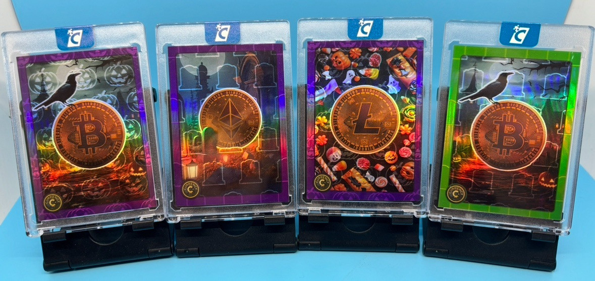 Cardsmiths Currency HOF Alpha 1/50 & 3 Omega 25/25 + 2 Extra Gem Refractors Cardsmiths Currency HOF Alpha 1/50 & 3 Omega 25/25 + 2 Extra Gem Refractors