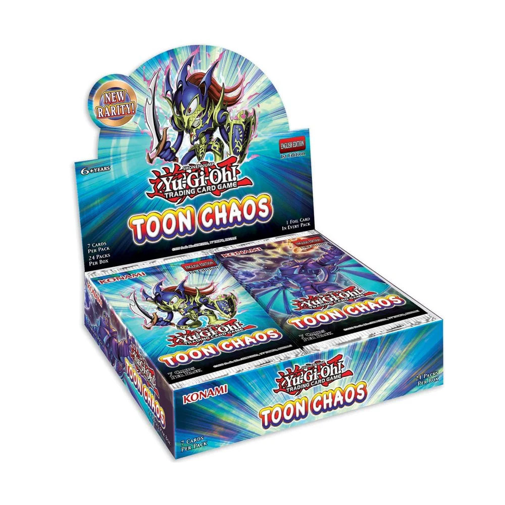 Yugioh Toon Chaos Booster Box x1 1st Edition Sealed Yugioh Toon Chaos Booster Box x1 1st Edition Sealed