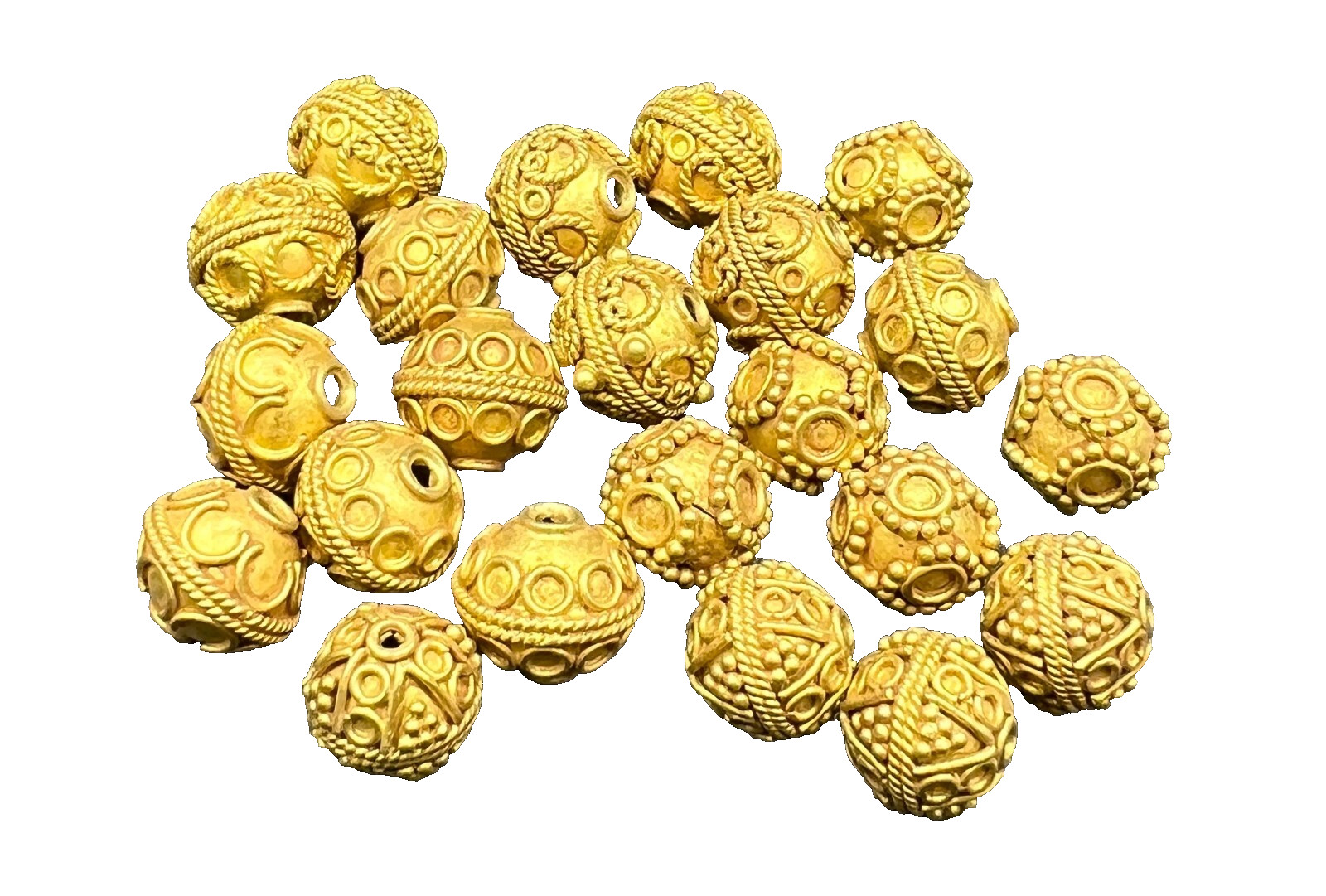 Vintage Antique Ancient Bactria Solid Gold Jewelry Ornaments Old Beads Vintage Antique Ancient Bactria Solid Gold Jewelry Ornaments Old Beads