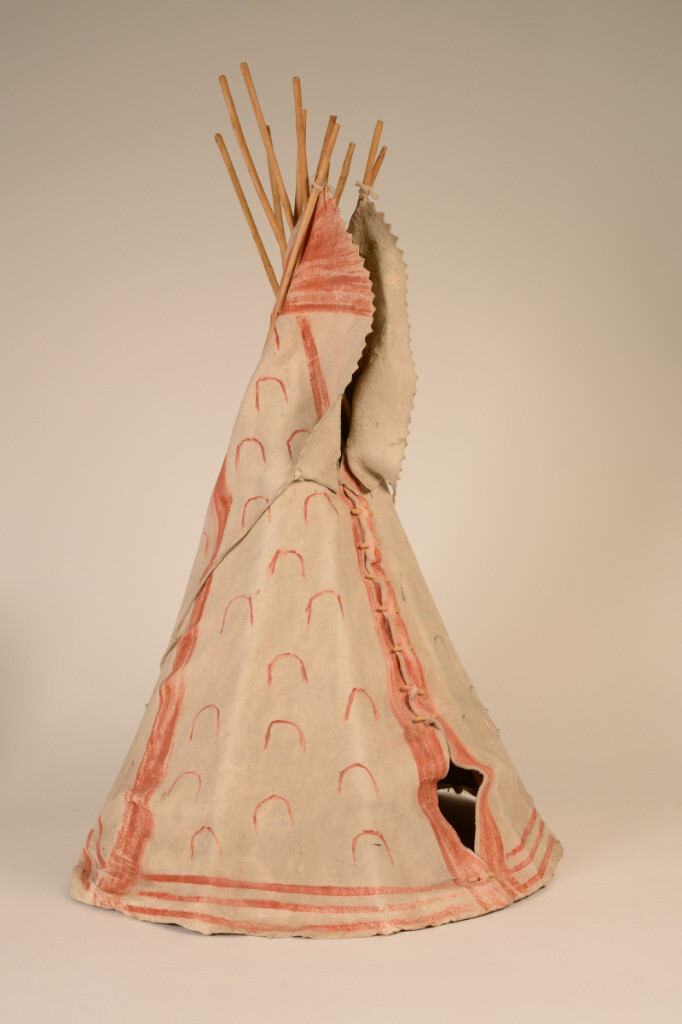 Sioux Child's Toy Tipi Late 19th century 18 1/2 Sioux Child's Toy Tipi Late 19th century 18 1/2