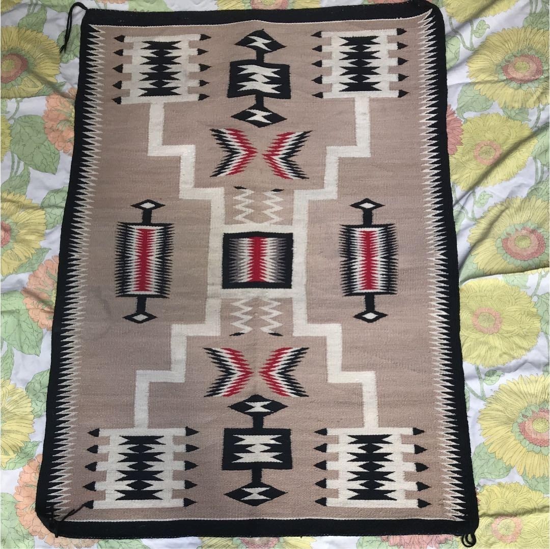 Rare NAVAJO rug 1930s Native American genuine from Arizona tapestry Rare NAVAJO rug 1930s Native American genuine from Arizona tapestry