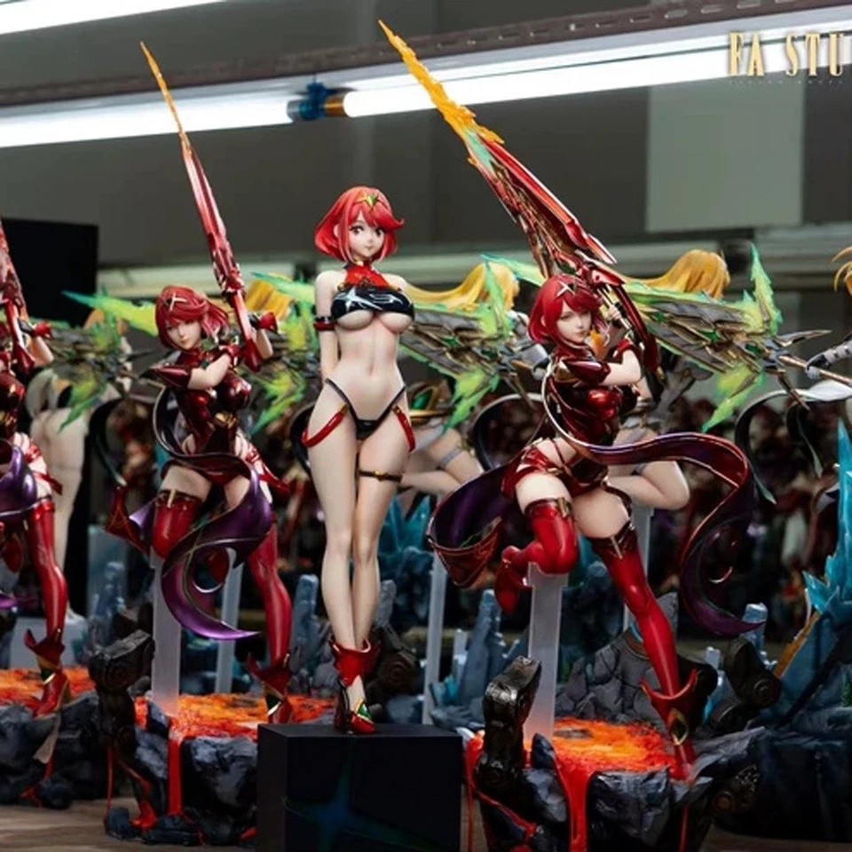FA Studio Xenoblade 2 Pyra Resin Statue IN STOCK 1/4 Scale EX ver 2 body