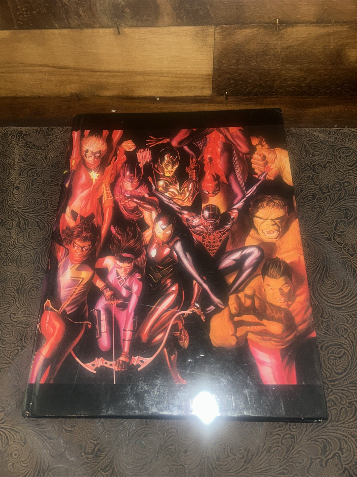 MARVELOCITY The Alex Ross Art Edition 1st Edition 2010 Hardcover Book Marvel