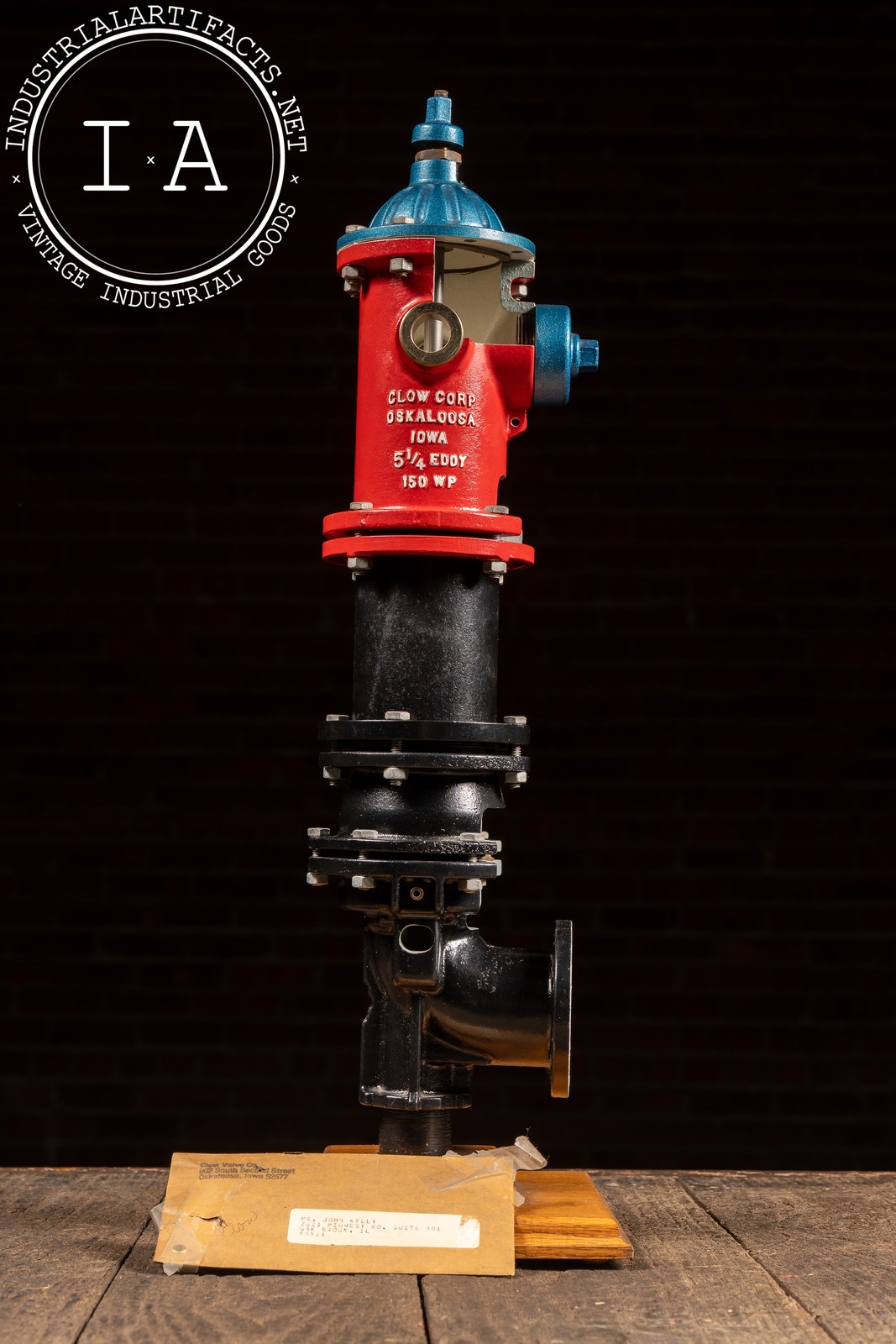 Vintage Fire Hydrant Cutaway Salesman Sample by Clow