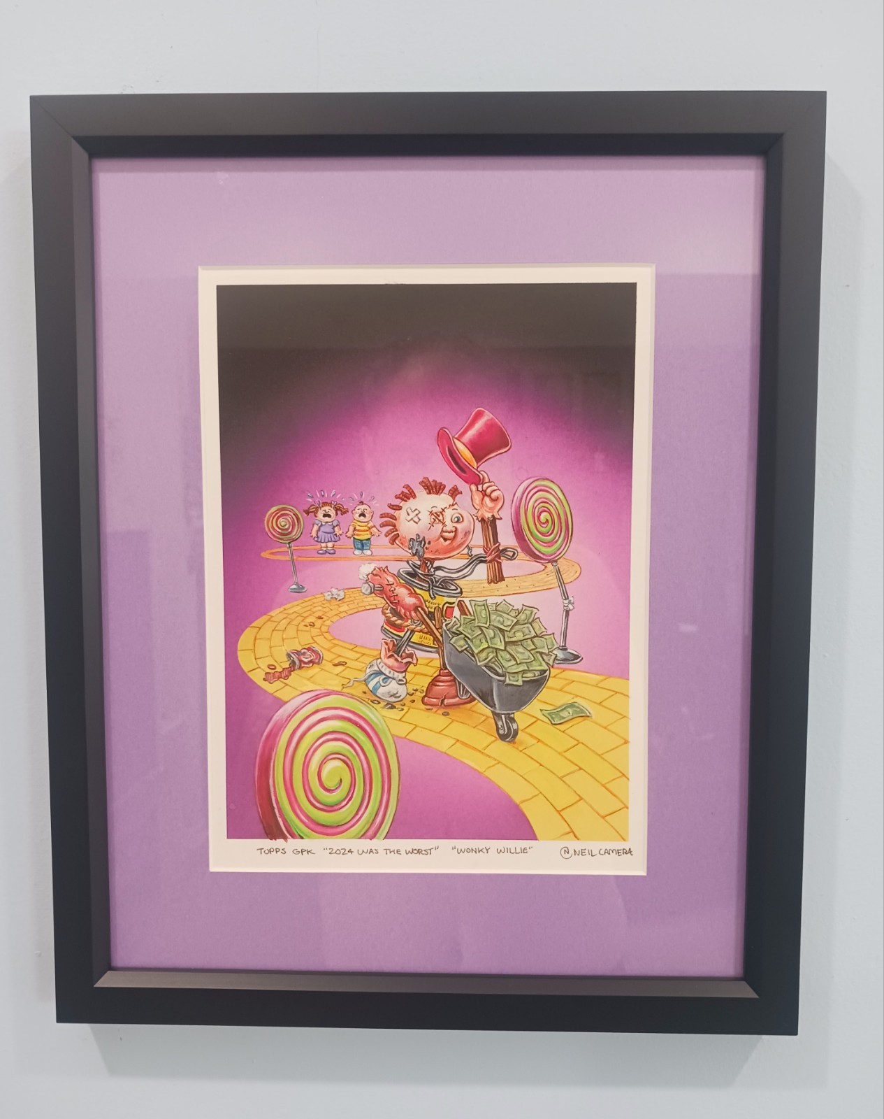 GPK Willy Wonka Final Art Online 2024 was the worst Neil Camera wonky Willie