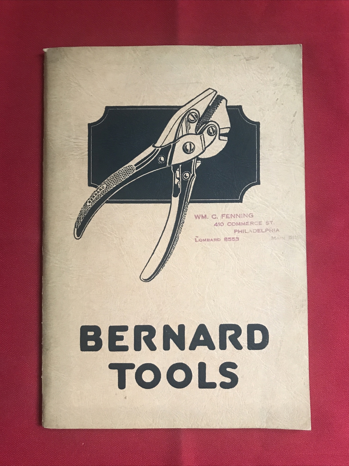 Bernard Tools Catalogue #30 January 1, 1930￼