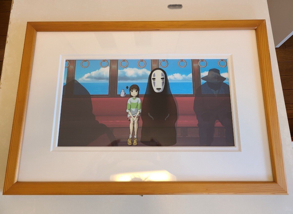 Miyazaki Spirited Away Cel Academy Award Commemoration Framed Ltd Edition Miyazaki Spirited Away Cel Academy Award Commemoration Framed Ltd Edition