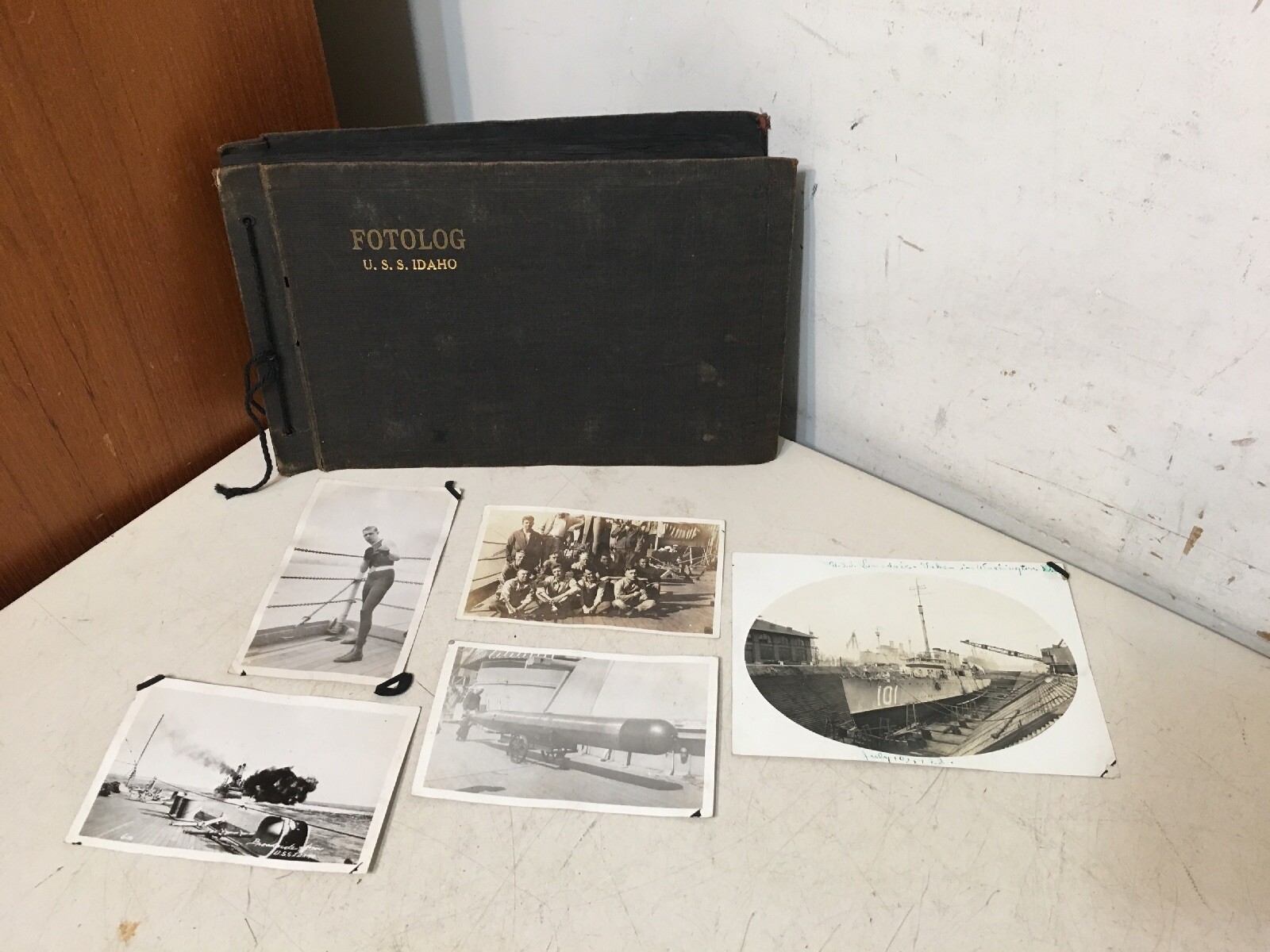 Incredible WWI Era Fotolog USS Idaho RPPC Postcards & Photos 100+ Navy Subs War Incredible WWI Era Fotolog USS Idaho RPPC Postcards & Photos 100+ Navy Subs War