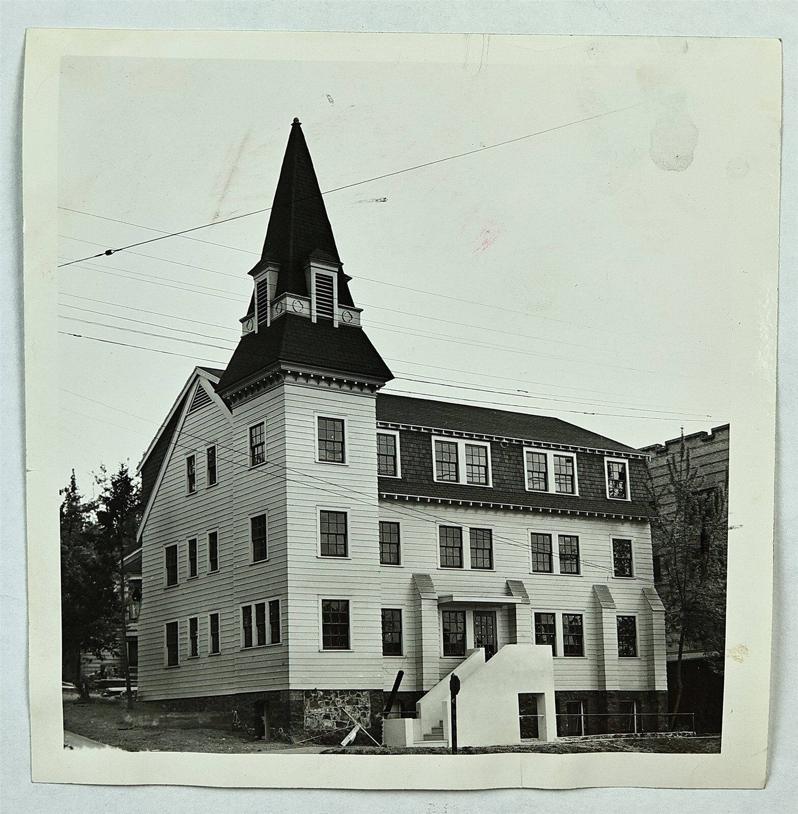 First Evangelical Lutheran Church Apartments 1944 Press Photo First Evangelical Lutheran Church Apartments 1944 Press Photo