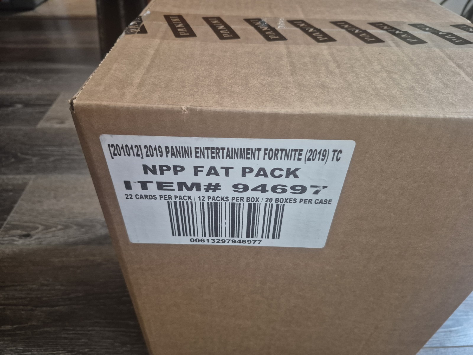 2019 Fortnite Series 1 Fat Pack Sealed Case 20x Boxes USA Print Trading Cards 2019 Fortnite Series 1 Fat Pack Sealed Case 20x Boxes USA Print Trading Cards