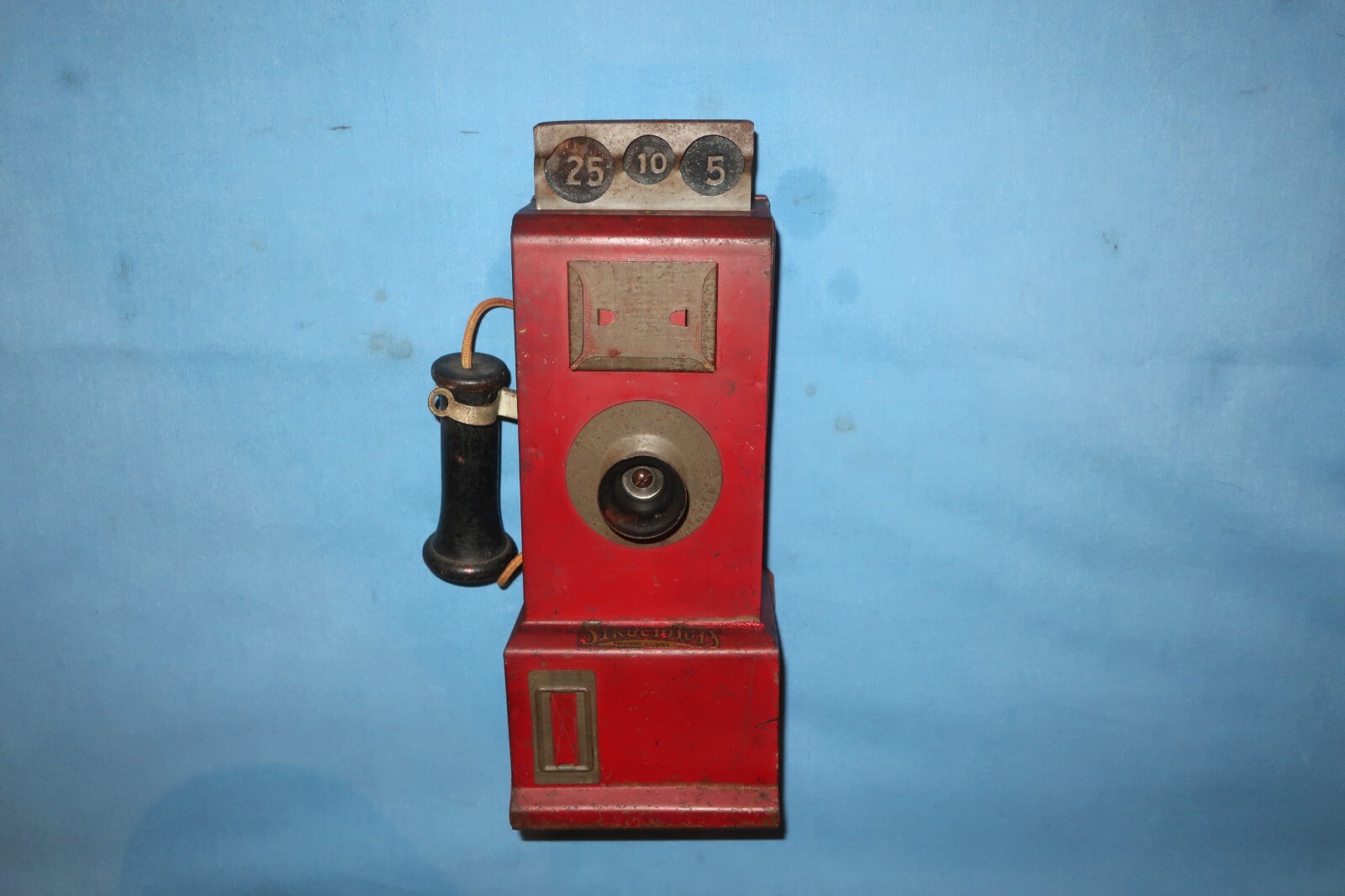 Vintage Structo Toys Toy Pay Phone Vintage Structo Toys Toy Pay Phone