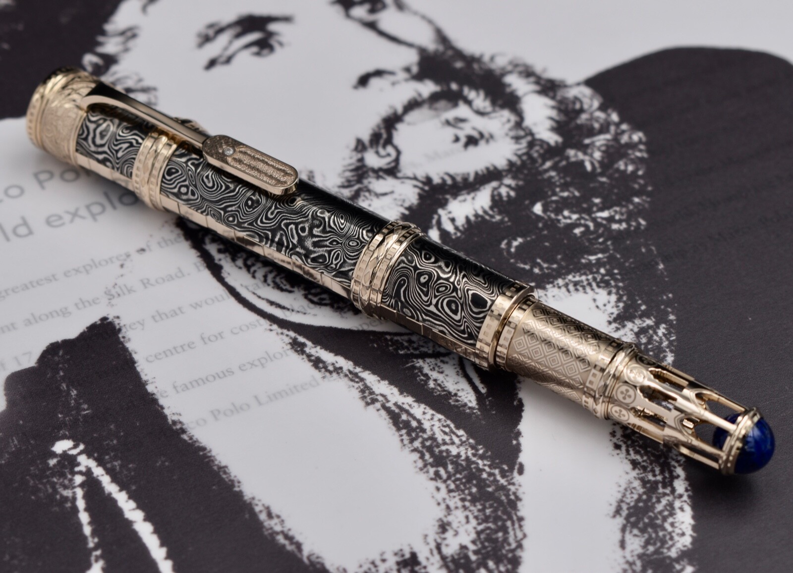 MONTBLANC 2016 High Artistry Marco Polo Artisan Limited Edition 69 Fountain Pen MONTBLANC 2016 High Artistry Marco Polo Artisan Limited Edition 69 Fountain Pen