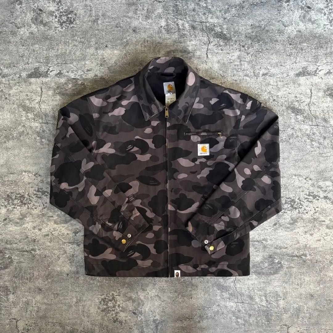 Carhartt Men Collaboration Spar Detroit X A Bathing Ape Limited Edition VHTF Des