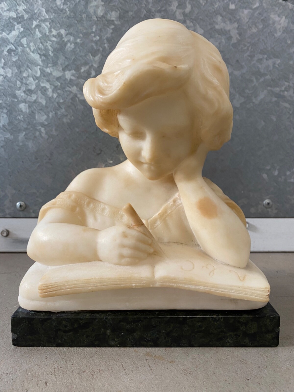 🔥 Fine Antique 19th c. Italian Old Master Marble Sculpture, Eugenio Battiglia