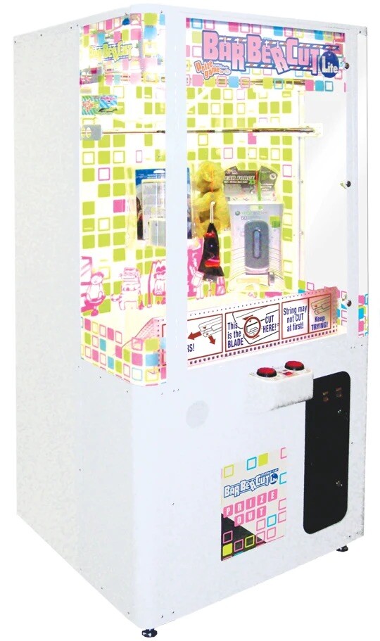 NAMCO Barber Cut Lite Prize Redemption Arcade Game NAMCO Barber Cut Lite Prize Redemption Arcade Game