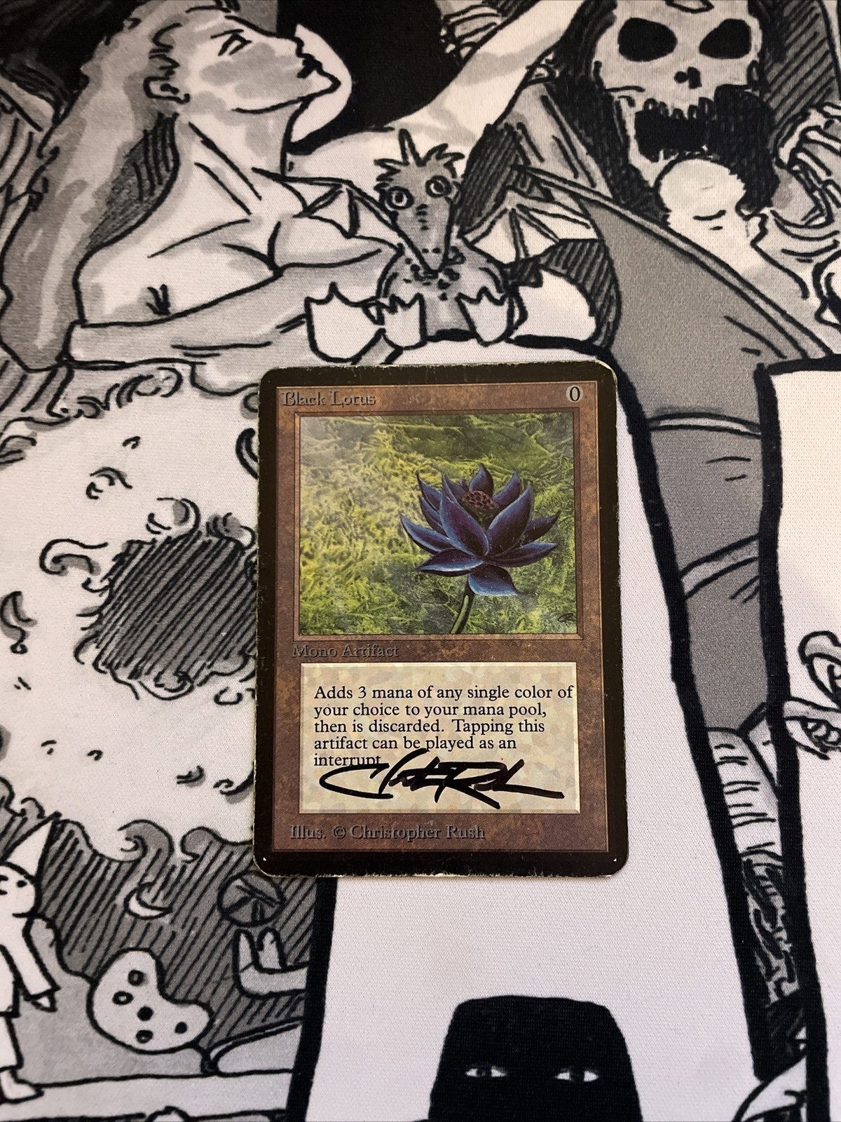 Alpha Black Lotus - Limited Edition Alpha - Magic: The Gathering (MTG) - HP Alpha Black Lotus - Limited Edition Alpha - Magic: The Gathering (MTG) - HP