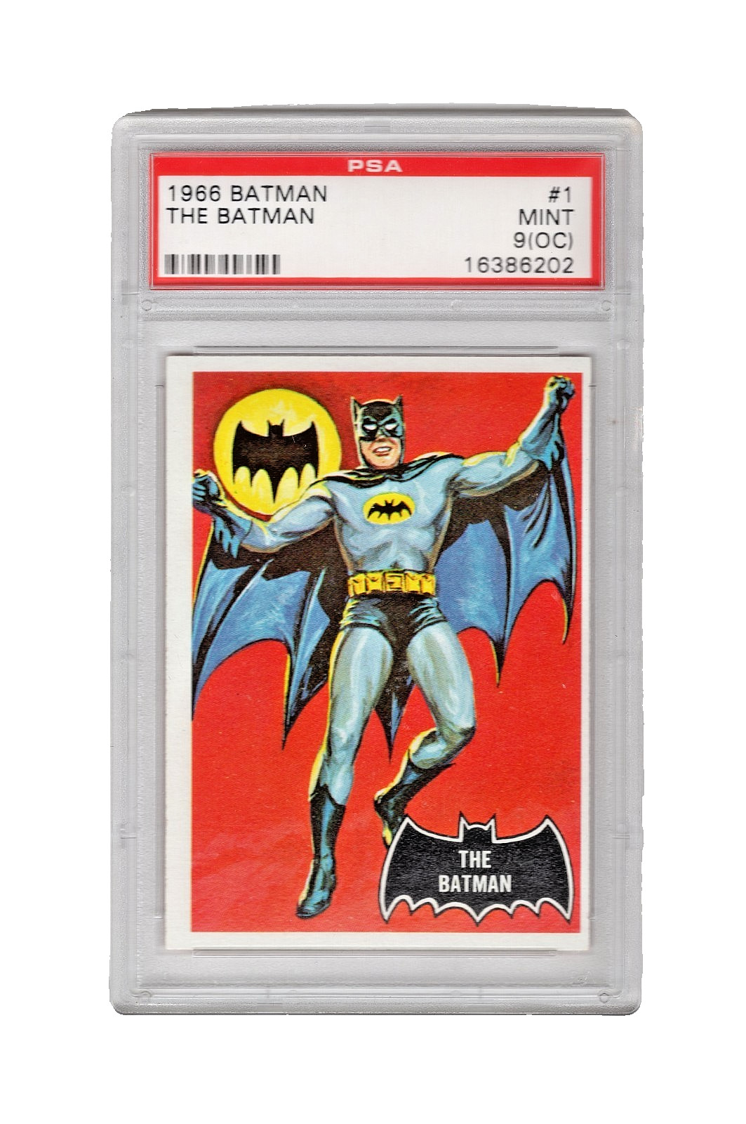 🔥 RARE 1966 Topps Batman DC #1 PSA 9 OC – POP 13 – NONE HIGHER 🔥 🔥 RARE 1966 Topps Batman DC #1 PSA 9 OC – POP 13 – NONE HIGHER 🔥