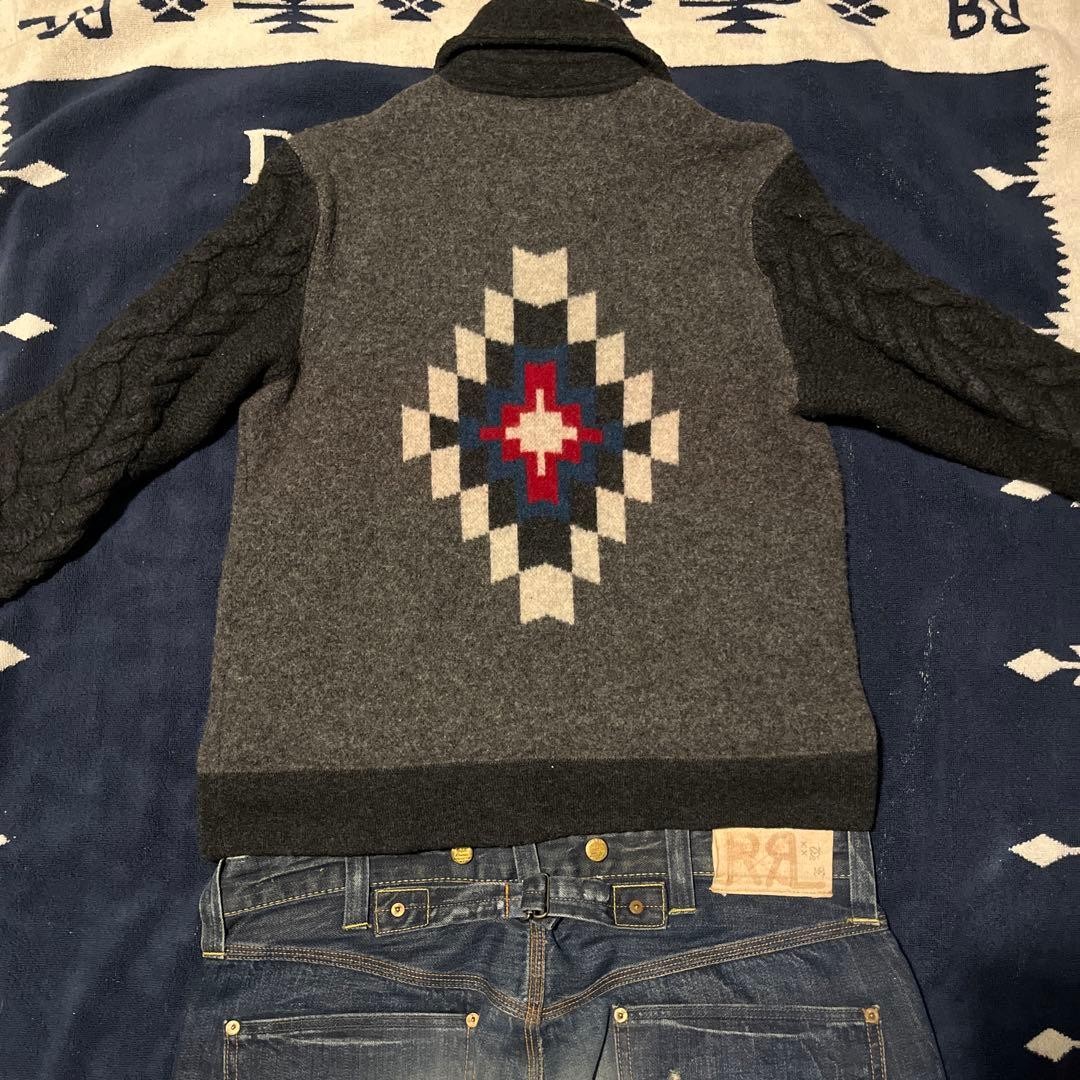 RRL Knit Jacket Leather Denim Pants American Casual Boots Lvc Etc. Men Rare Ralp RRL Knit Jacket Leather Denim Pants American Casual Boots Lvc Etc. Men Rare Ralp