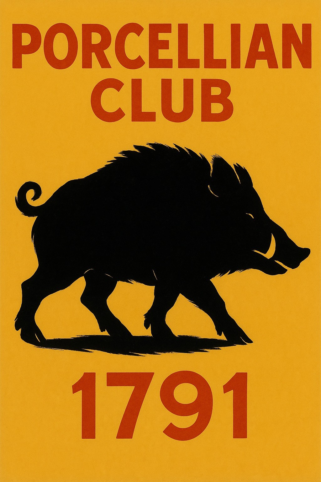๐ Porcellian Club 1791 Poster - 24x36โ - Hi-Res๐ Print - 200 GSM Paper๐๏ธ ๐ Porcellian Club 1791 Poster - 24x36โ - Hi-Res๐ Print - 200 GSM Paper๐๏ธ
