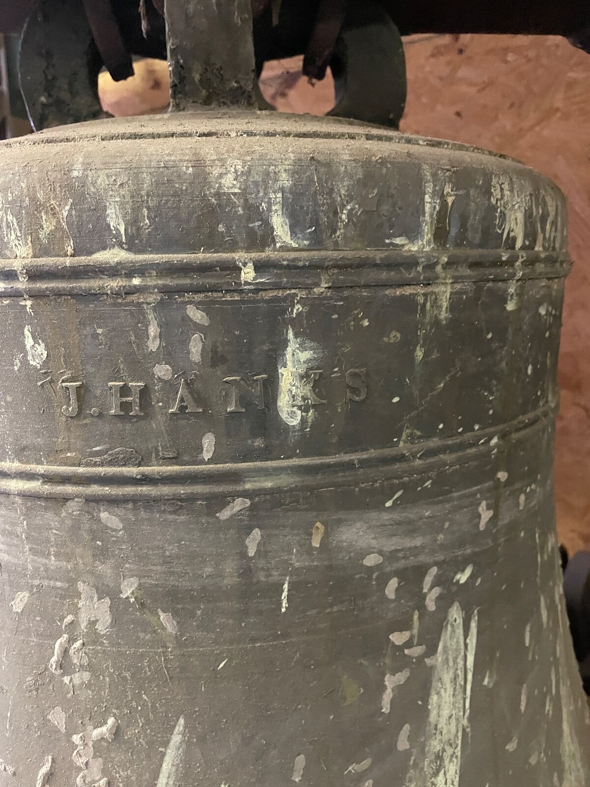 CHURCH BELL cast by JULIUS HANKS - once in a lifetime chance to buy. CHURCH BELL cast by JULIUS HANKS - once in a lifetime chance to buy.