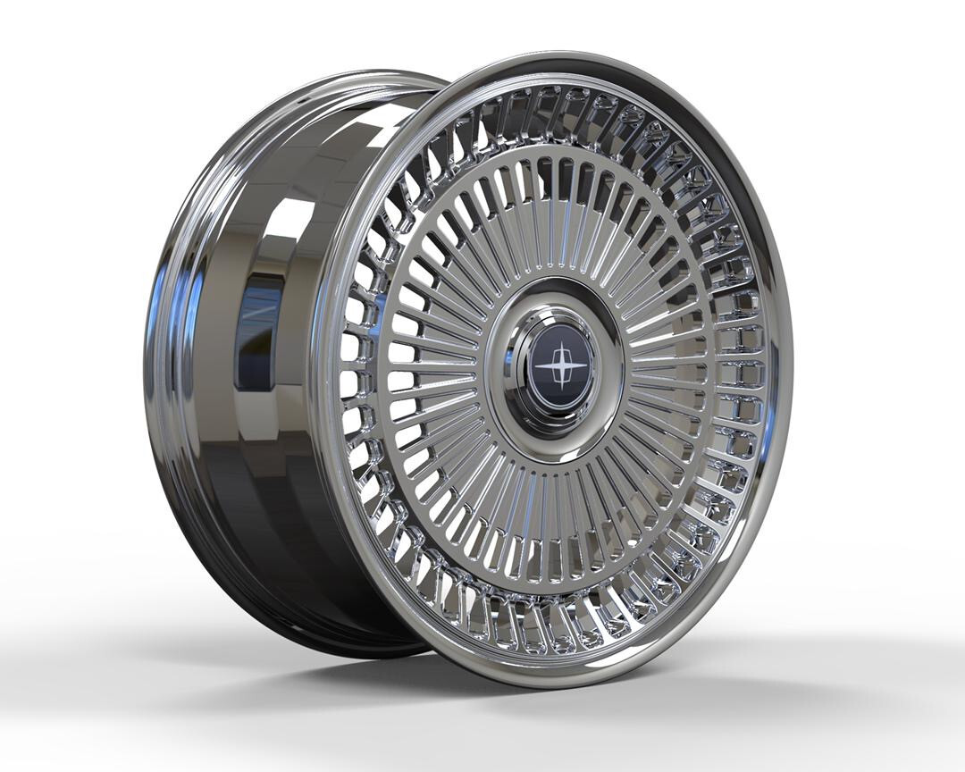 Prestige Forged Lincoln Wheels Floating Cap Continental Aluminum Prestige Forged Lincoln Wheels Floating Cap Continental Aluminum
