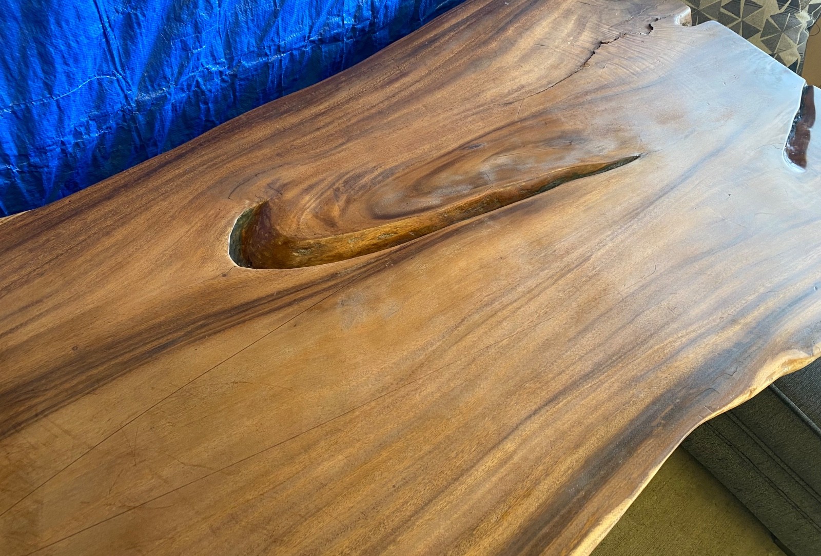 The 8th Wonder of the World The Largest Natural Live Edge Nike Swoosh Table The 8th Wonder of the World The Largest Natural Live Edge Nike Swoosh Table