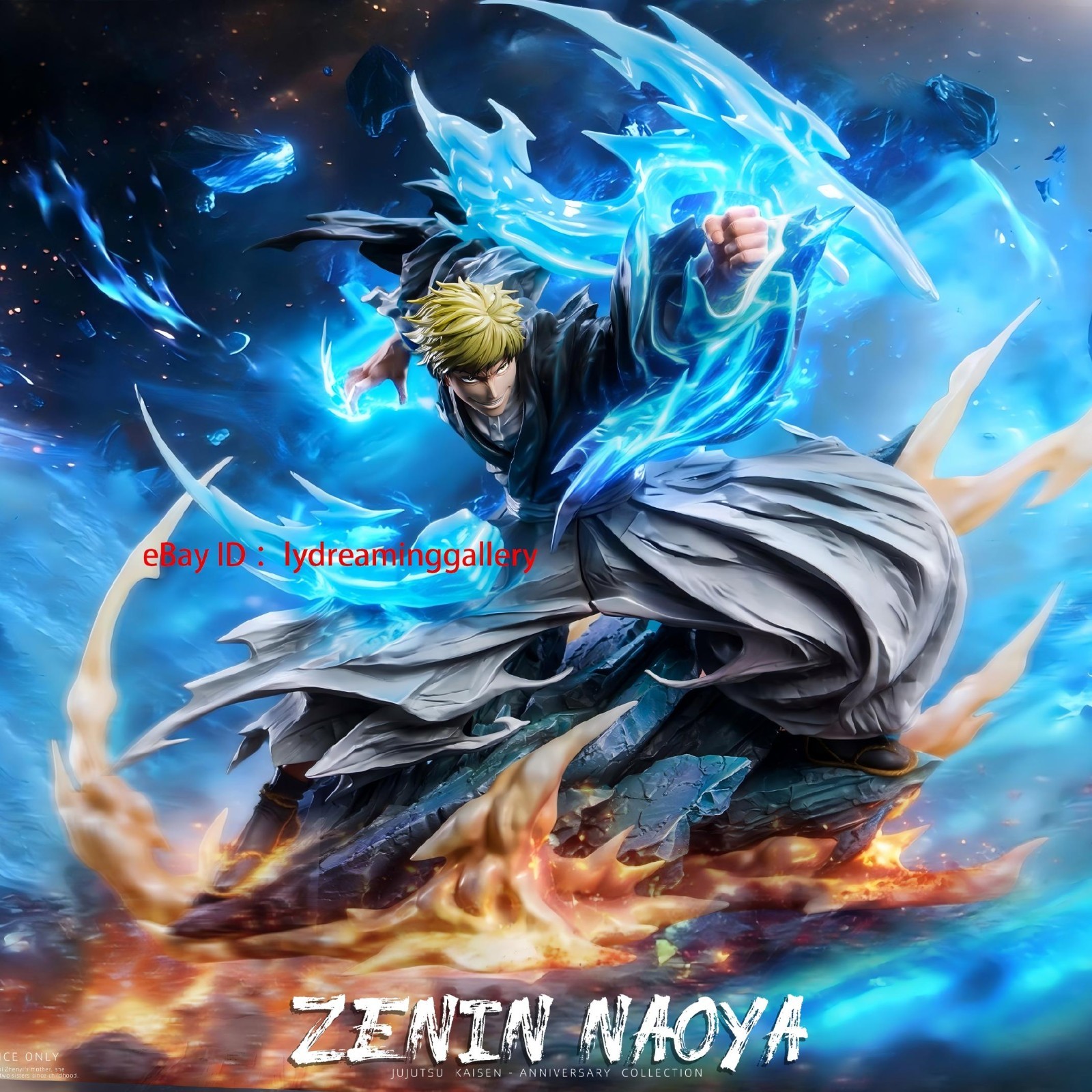 Shikigami Studio Jujutsu Kaisen Zenin Naoya 1/6 Scale Limited Collectible Statue