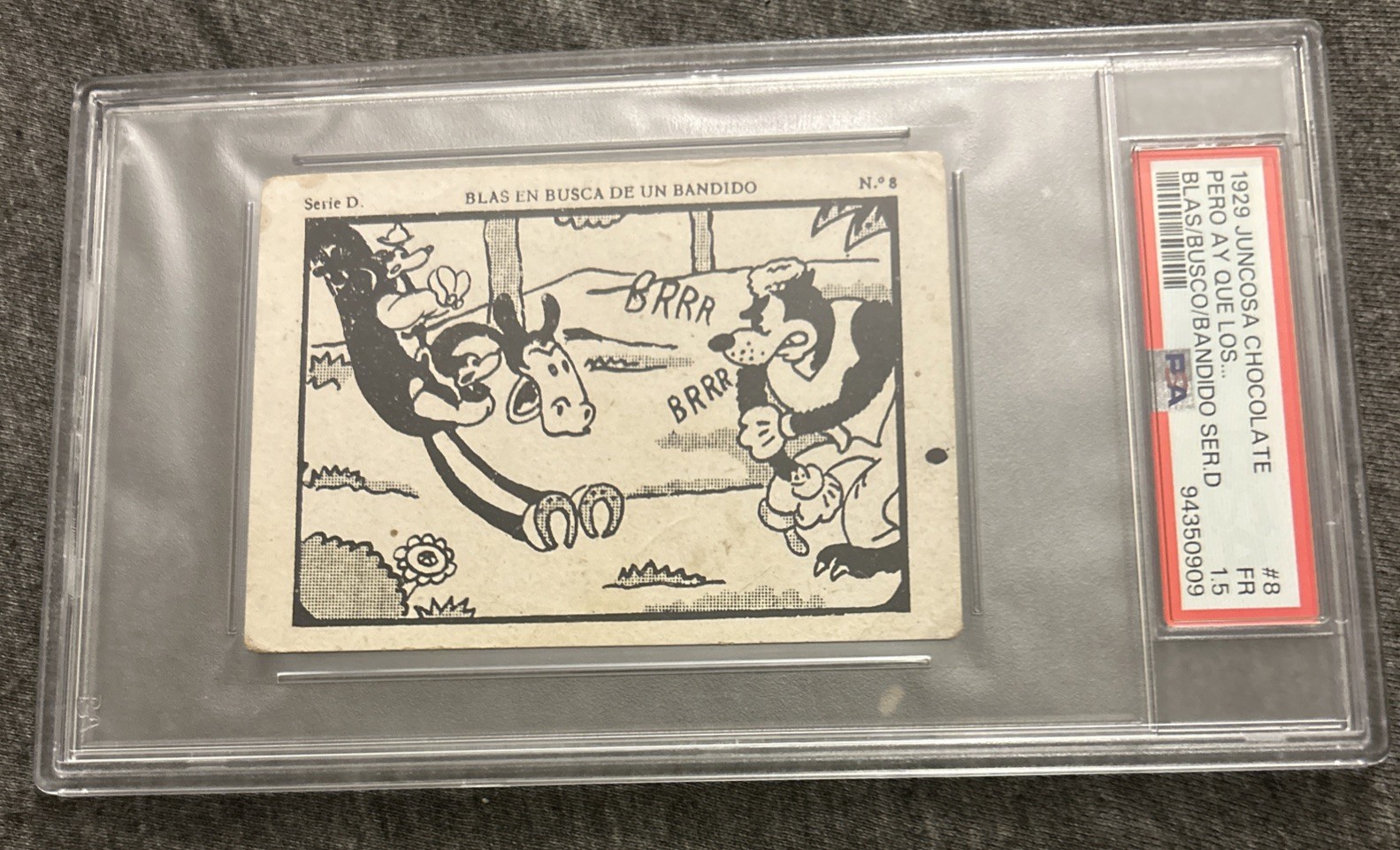 1929/30 Juncosa OSWALD the Lucky Rabbit - Rookie Set Break - Psa 1.5 #8